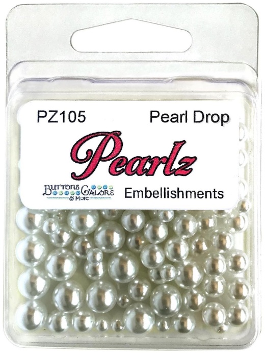 Pearlz Embellishment Pack 15G Pearl Drop