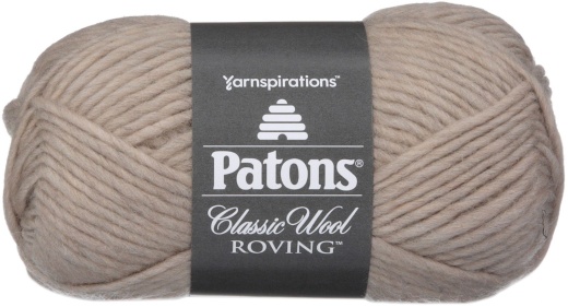 Spinrite Patons Classic Wool Roving Yarn Natural 1 Pack Of 5 Skein