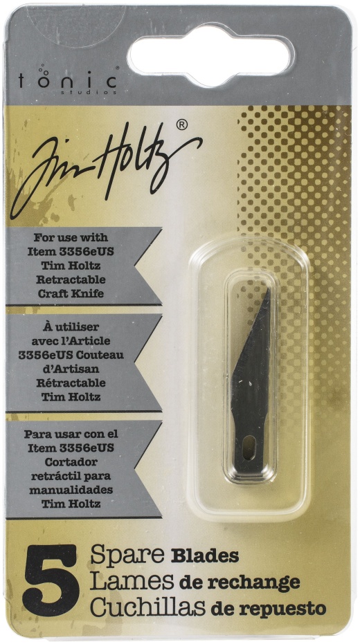 Tim Holtz Retractable Craft Knife Refill Blades 5 Per Pkg For 3356e