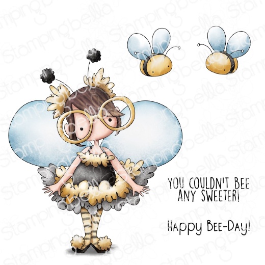 Stamping Bella Cling Stamps Tiny Townie Busy Bee