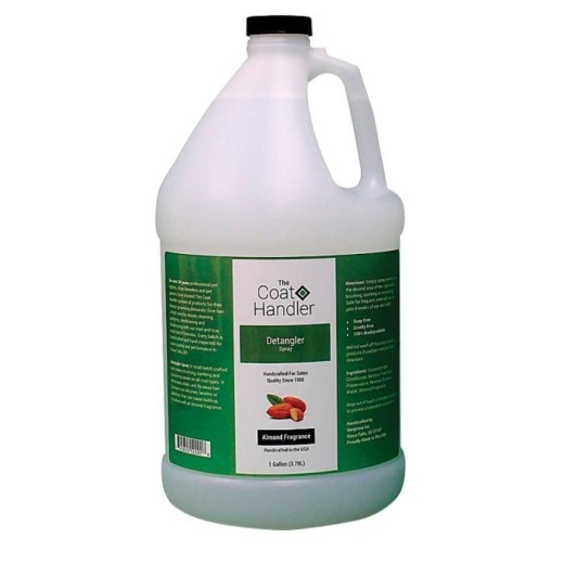 Coat Handler Detangler Spray - Almond Fragrance Gallon for Dogs