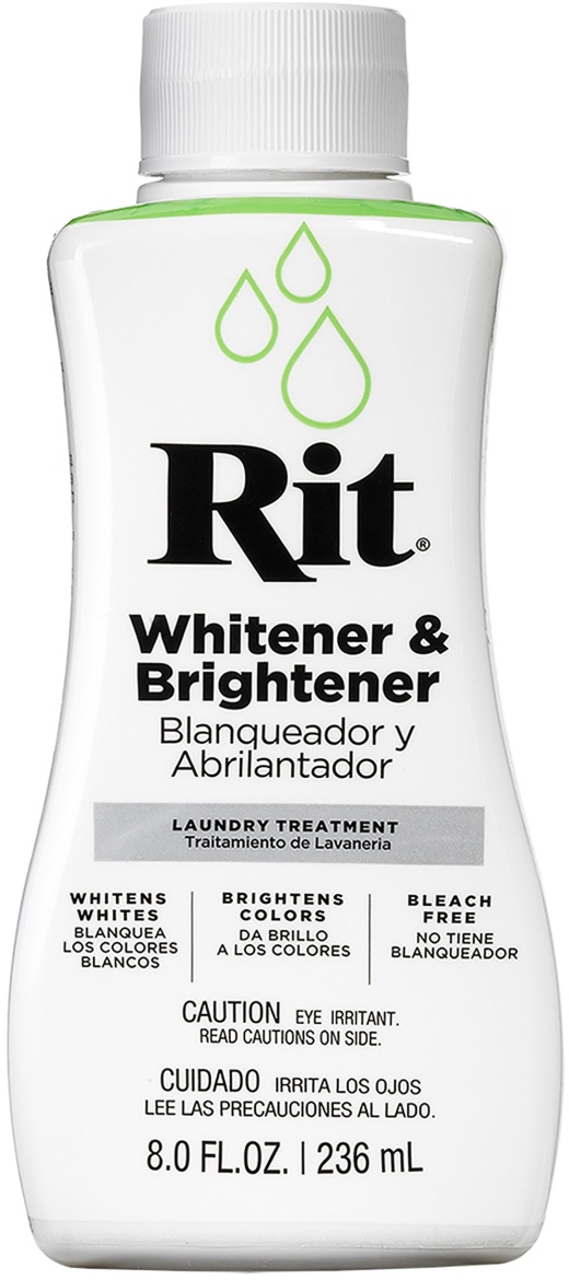 Rit Dye Liquid 8Oz Whitener And Brightener