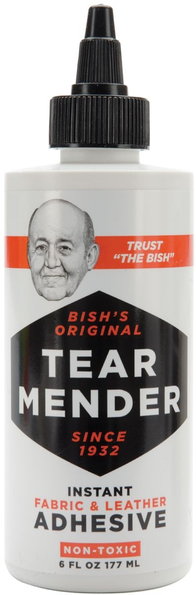 Tear Mender Instant Fabric And Leather Adhesive 6Oz