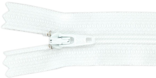 Ykk Ykk Ziplon Coil Zipper 14 White Inch