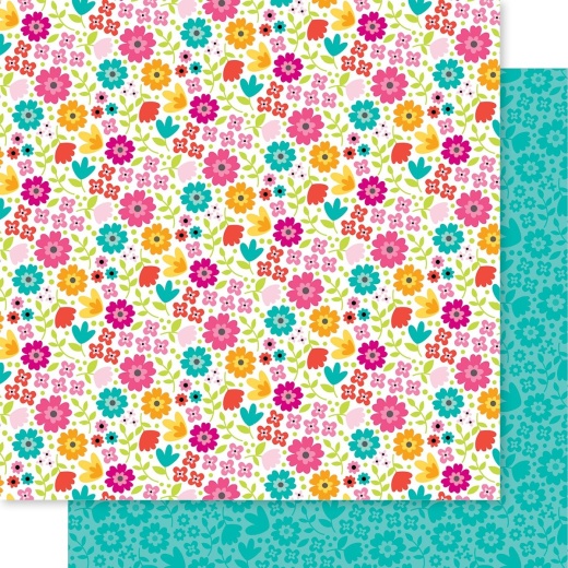 Teen Vibe Caitlyn Double-Sided Cardstock 12 X 12 Inch-Glam(Pack Of 25)