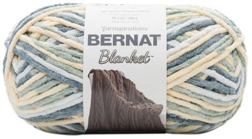 Bernat Blanket Big Ball Yarn Sunshine Green 1 Pack Of 1 Skein
