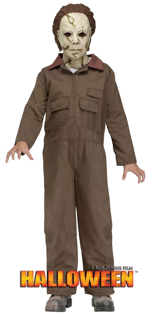 Fun World Michael Myer Child Rob Zombie S Costume Large 12 14