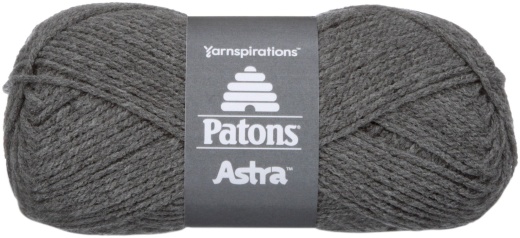 Patons Astra Yarn Solids Medium Grey 1 Pack Of 1 Skein