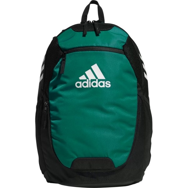 Adidas Stadium 3 Dark Green Soccer Backpack Size: 19.5" X 11" X 10.5". Color: Dark Green