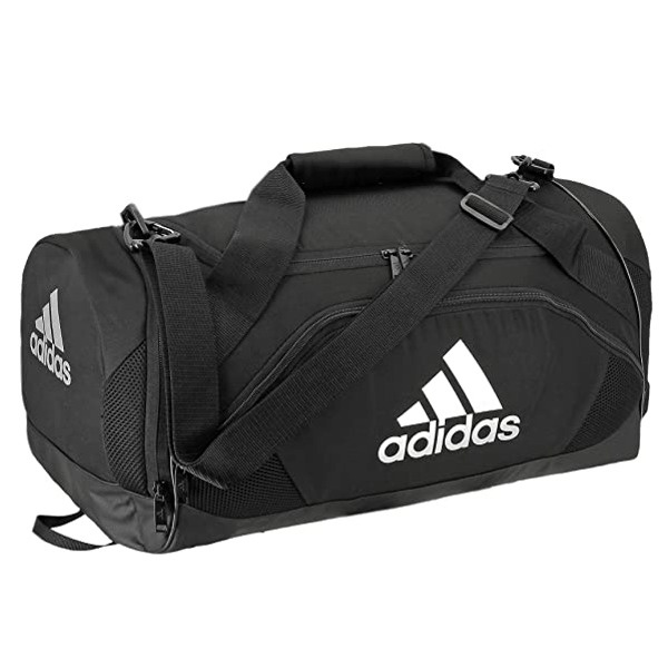 Adidas Team Issue Ii Black Small Duffel Bag Color: Black/White. Size: 24" X 11.5" X 12"