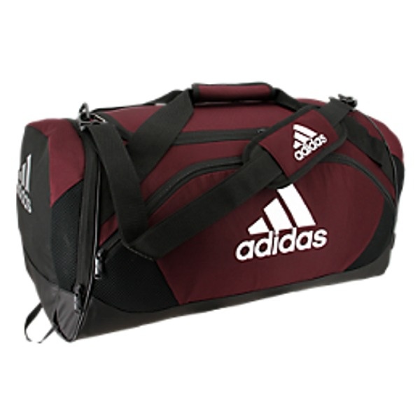 Adidas Team Issue Ii Medium Maroon Duffel Bag Size: 26"X 12.5" X 13.5. Color: Maroon
