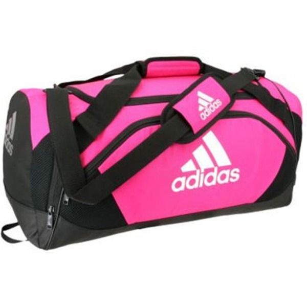 Adidas Team Issue Ii Medium Intense Pink Duffel Bag Size: 26"X 12.5" X 13.5. Color: Intense Pink