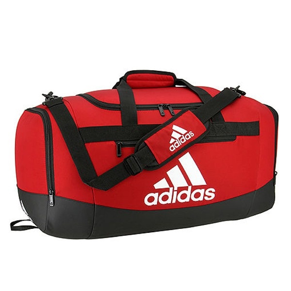 Adidas Defender Iv Medium Red Duffel Bag Color: Red. Size: 24" X 13" X 12"