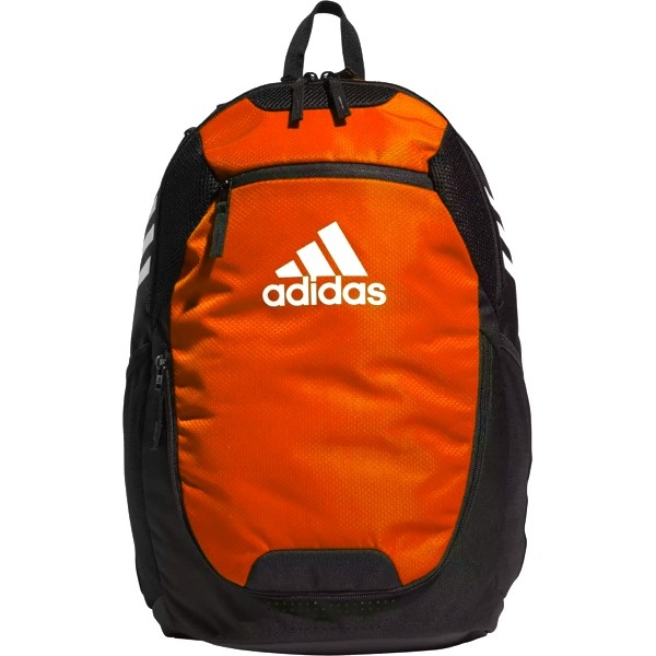 Adidas Stadium 3 Orange Soccer Backpack Size: 19.5" X 11" X 10.5". Color: Orange