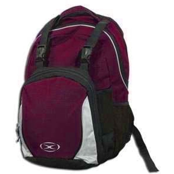 Size: 15" X 12" X 8.5". Color: Maroon