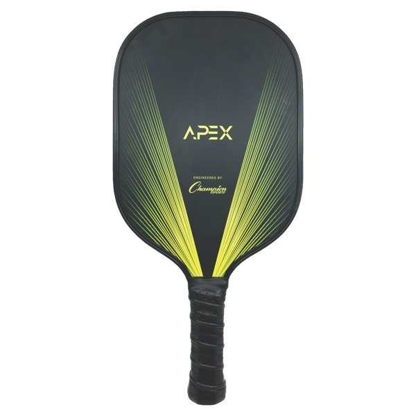 Pickleball Paddle Color: Black/Yellow. Size: 15.5"L X7.75"W X 4.75"Handle