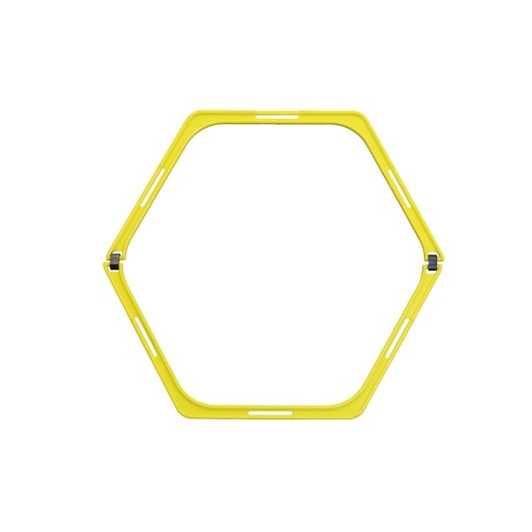 Kwik Goal Hex Speed Rings Size: Set Of 6 Hexes. Color: Yellow