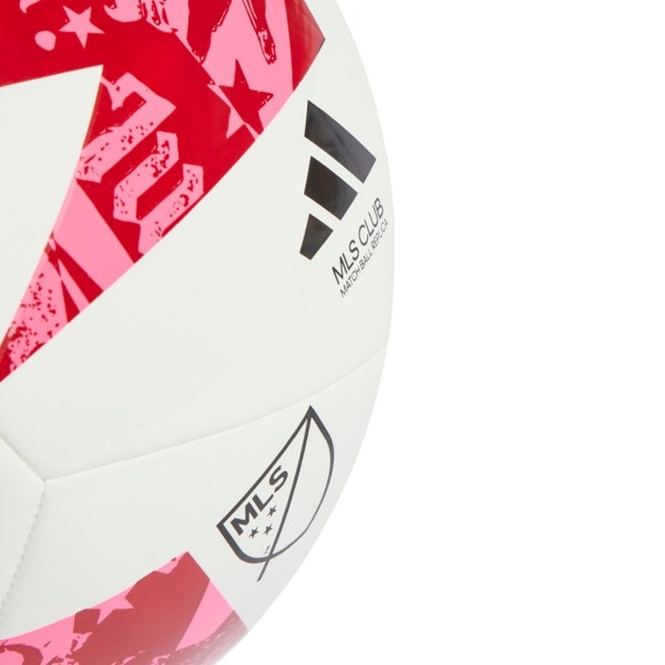 Adidas Mls Club White/Solar Pink Soccer Ball