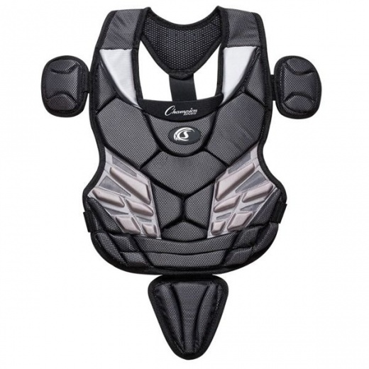 Soccer Garage Chest Protector - Black, 11 Inches