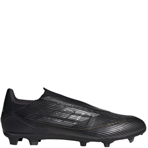 Adidas F50 League Ll Fg/Mg Black/Carbon Laceless Soccer Cleats