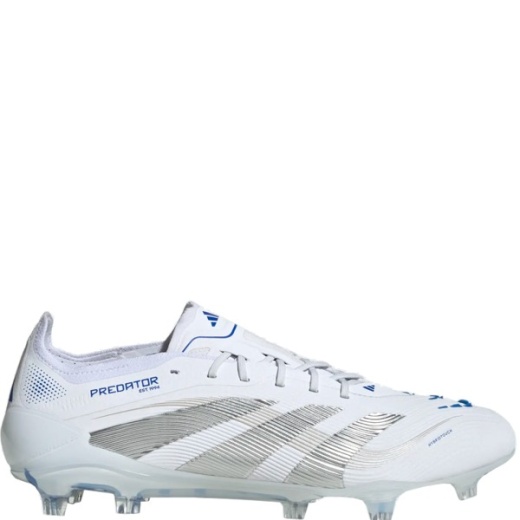 Adidas Predator Elite Fg White/Silver/Royal Blue Firm Ground Soccer Cleats