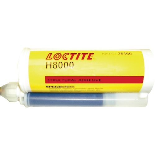 Speedbonder™ H8000 Structural Adhesive, Two-Part, Dual Cartridge, 50 G., Green