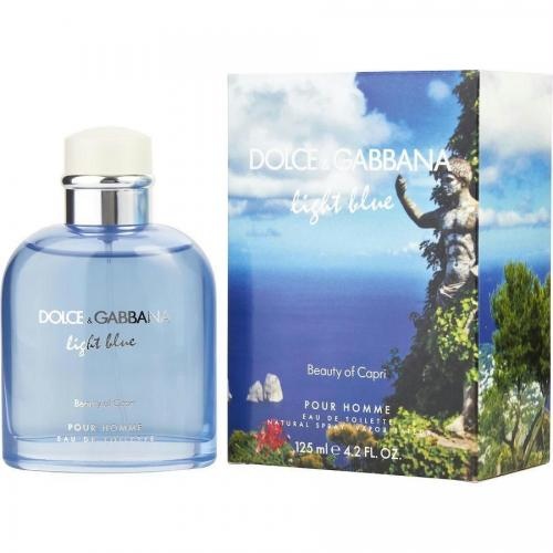 Dolce & Gabbana Light Blue Beauty Of Capri 4.2 Edt Sp For Men