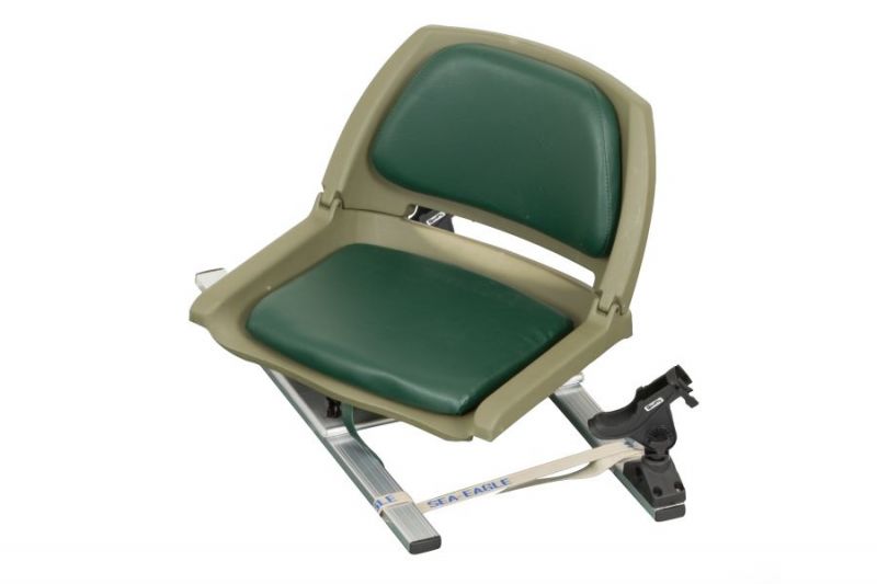 Green Swivel Seat Fishing Rig W/ Scotty® Rod Holders