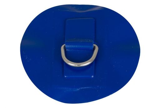 Small Blue D-Ring W/ Glue