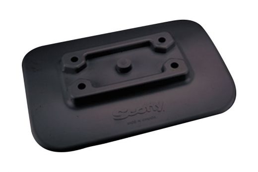 Scotty Glue-On Mounting Pad Black
