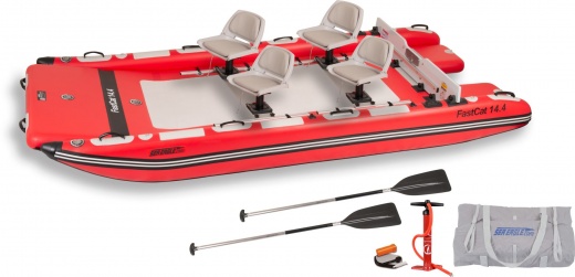 Sea Eagle Inflatable FastCat14 Catamaran Boat