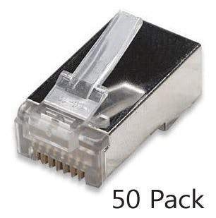 Rj45 Connectors, 50 Pc