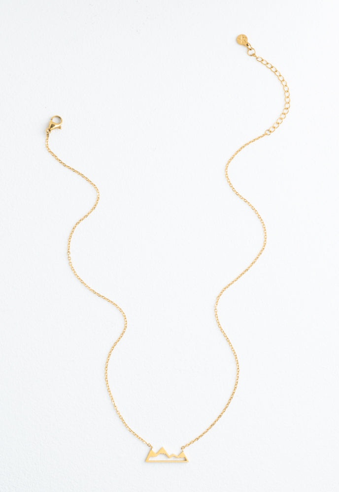 Summit Necklace In Gold