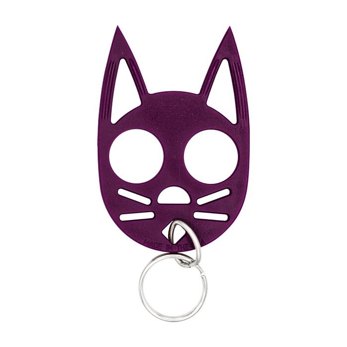 Cat Strike Self-Defense Keychain Purple