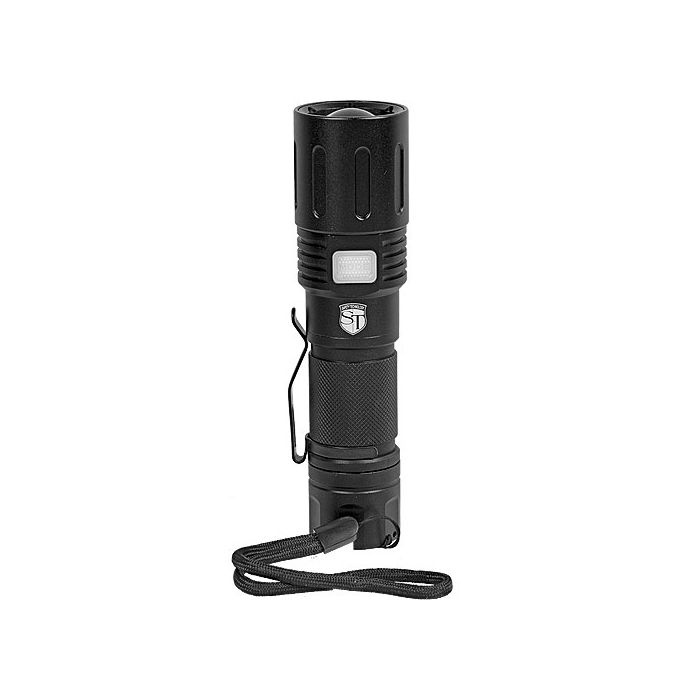Safety Technology 3000 Lumens Led Self Defense Zoomable Flashlight