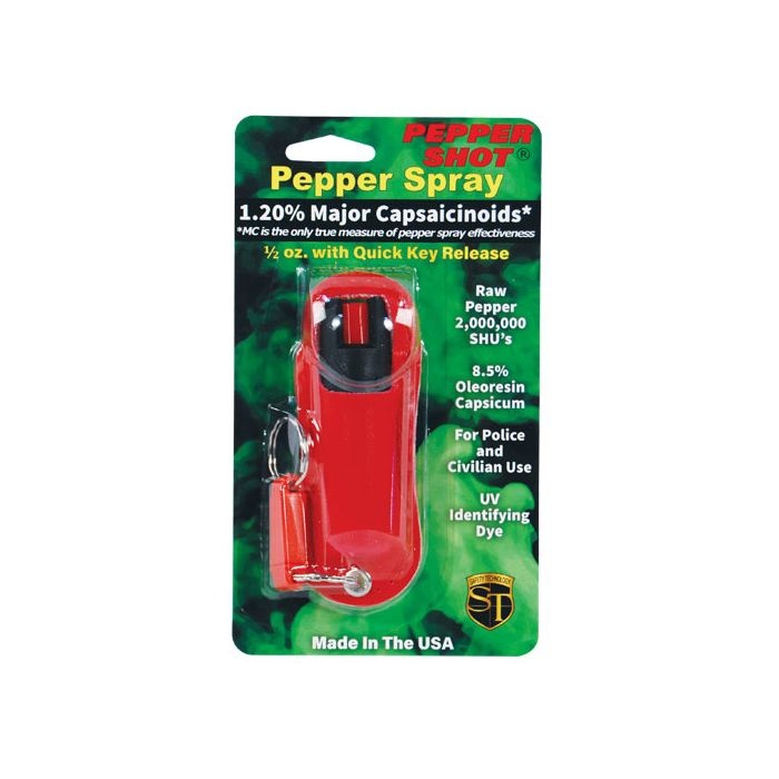 Pepper Shot 1.2% Mc 1/2 Oz Halo Holster Red