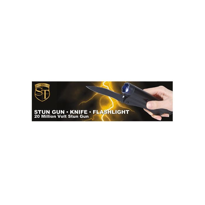 20 Million Volt Stun Gun W/Flashlight