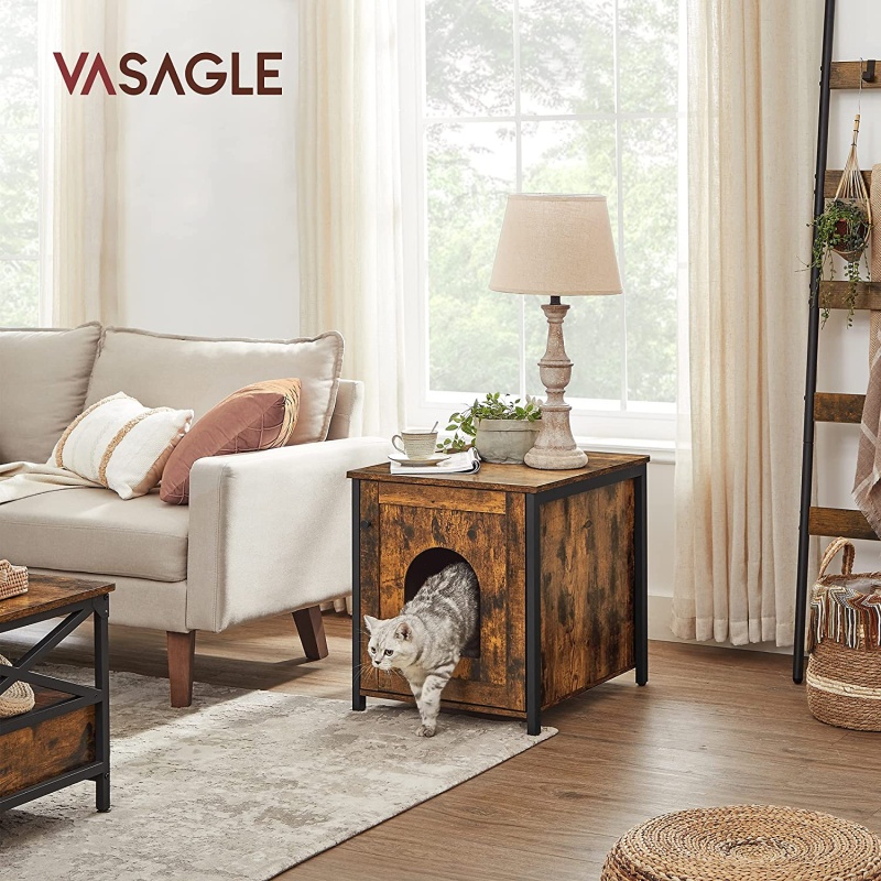 Hidden Litter Box Enclosure