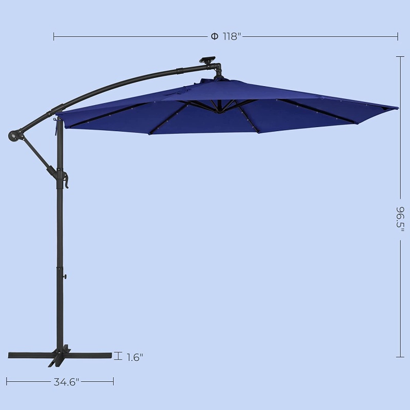 10Ft Cantilever Patio Umbrella