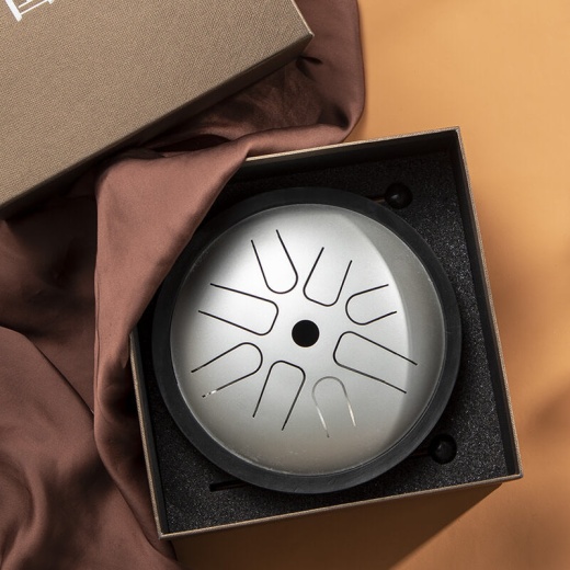 Hluru Treble Drum D-Tuned | Matched Pair - High-Quality Steel Tongue Drum