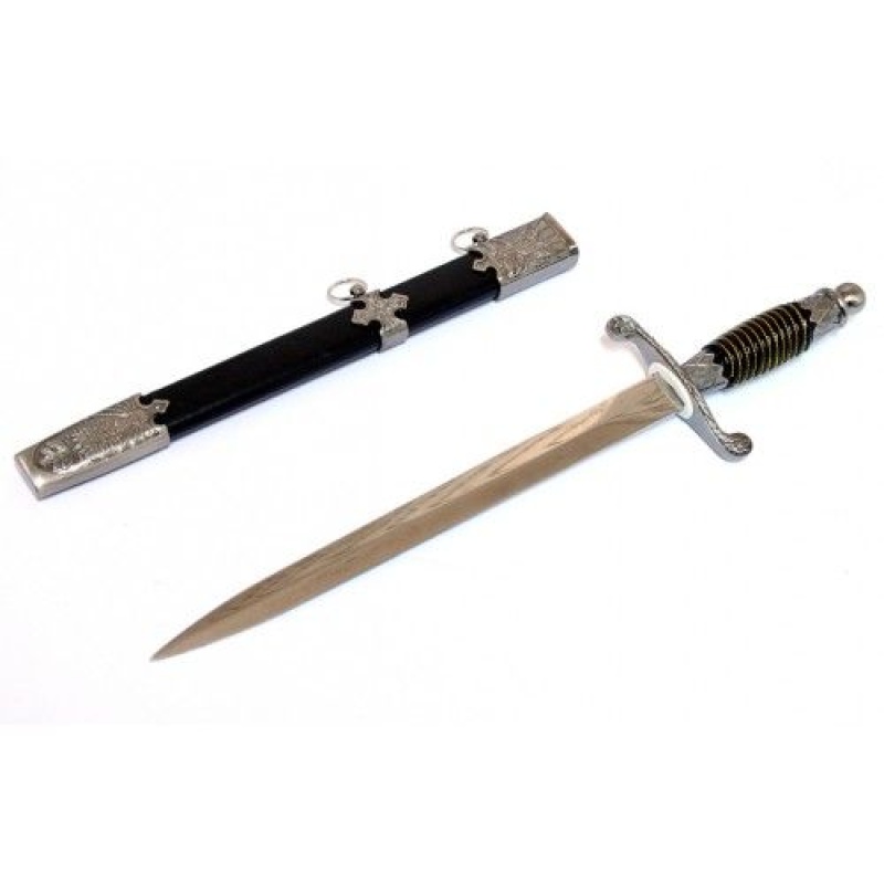 14.5" Roman Collectible Stainless Steel Style Dagger With Sheath