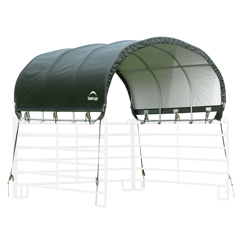 Corral Shelter, Powder Coated 10 Ft. X 10 Ft
