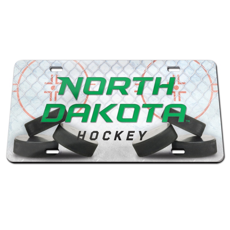 Nd Hockey Acrylic License Plate