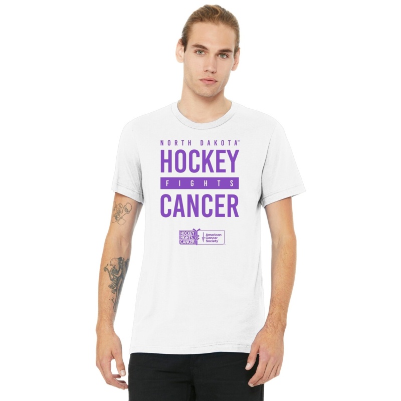 2023 North Dakota Hockey Fights Cancer Tee