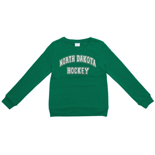 Kids Fleece Chenille Nd Hockey Crew