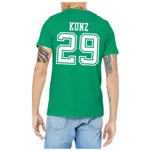 #29 Jackson Kunz Nd Hockey Sport Adult Tee