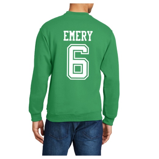 #6 E.J. Emery Nd Hockey Sport Adult Crew
