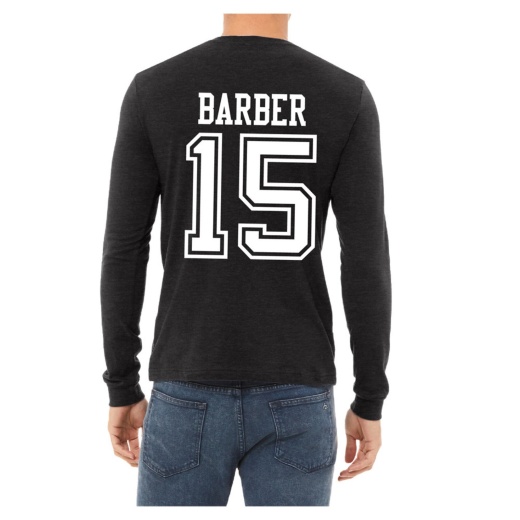 #15 Paige Barber Nd Volleyball Sport Adult Long Sleeve