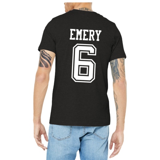 #6 E.J. Emery Nd Hockey Sport Adult Tee