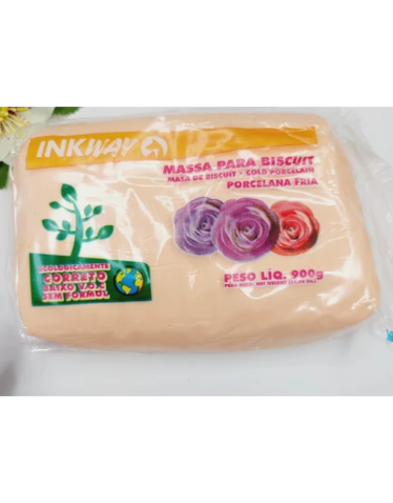 Inkway Air Dry Clay Peach 900g